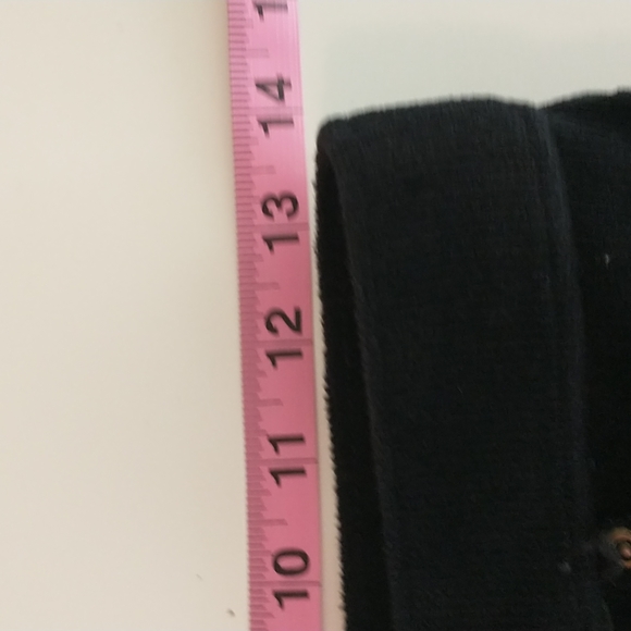 HUE Black pullon stretch corduroy legging pants , sz S - Picture 8 of 13